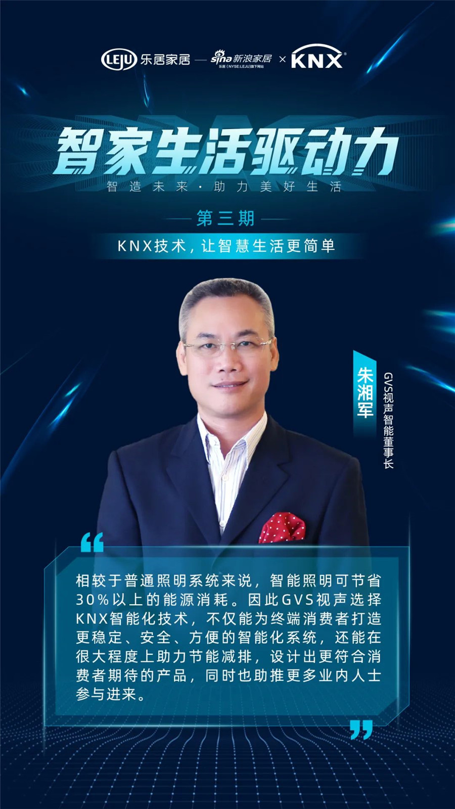GVS&KNX協(xié)會(huì)連麥新浪家居：KNX技術(shù)，讓智慧生活更簡單